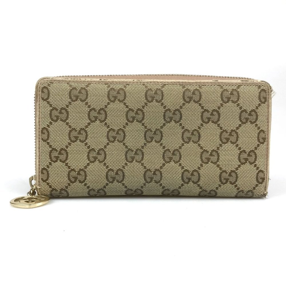 COPY - 052088E V Gucci Wallet Long Zippy GG Canvas
